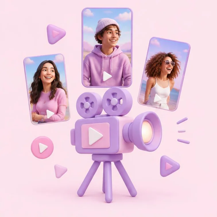 Instagram creators and views illustration