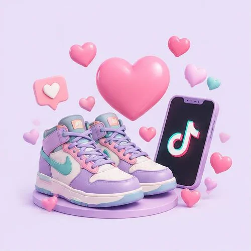 TikTok creators and likes illustration